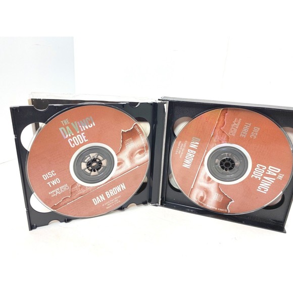 THE DA VINCI CODE A NOVEL DAN BROWN 5 CD Audiobook DAVINCI - Picture 8 of 13